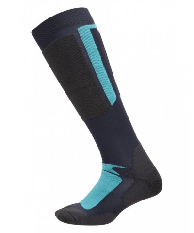 Extreme Mens Thermal Merino Knee Length Ski Socks Blue $12.75 Accessories