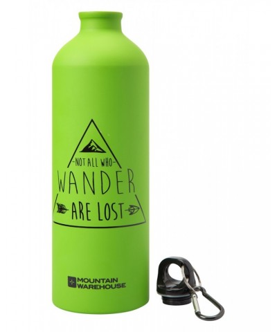 35 oz. Printed Metallic Bottle With Karabiner Green $10.82 Accessories