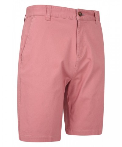 Woods Mens Organic Chino Shorts Pink $13.19 Pants