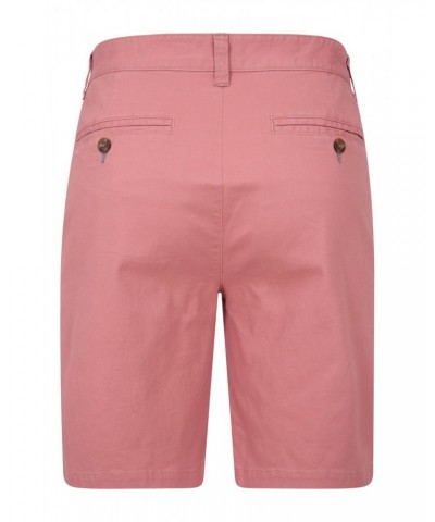 Woods Mens Organic Chino Shorts Pink $13.19 Pants