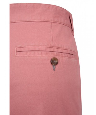 Woods Mens Organic Chino Shorts Pink $13.19 Pants