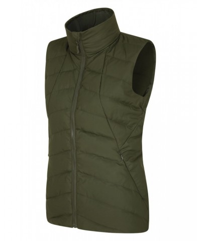 Lunar Womens Down Vest Khaki $22.79 Jackets