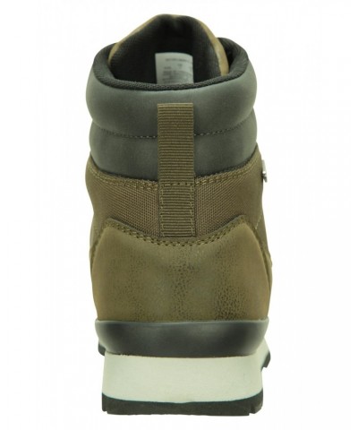 Berlin Womens Waterproof Boots Khaki $26.49 Footwear