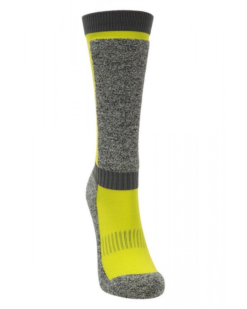 Extreme Kids Thermal Merino Knee Length Ski Socks Yellow $10.79 Accessories