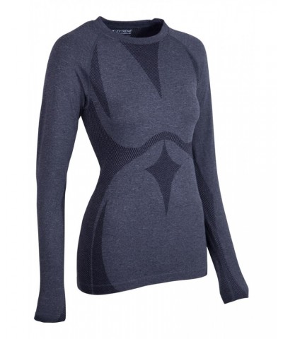 Off Piste II Womens Thermal Top Dark Grey $14.49 Thermals