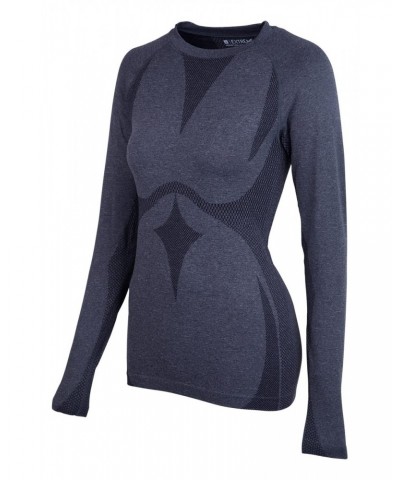 Off Piste II Womens Thermal Top Dark Grey $14.49 Thermals