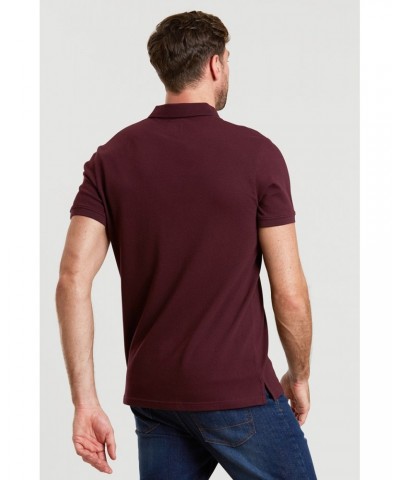 Whitby Mens Polo Burgundy $11.95 Tops