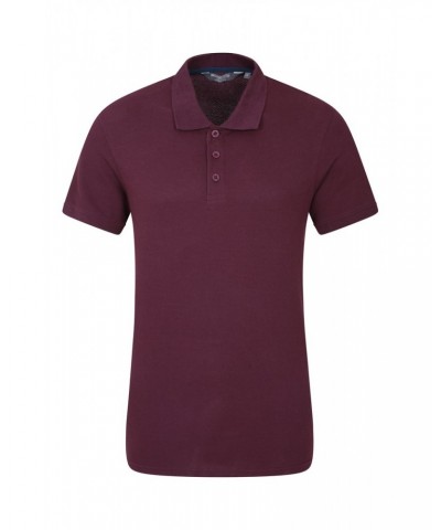 Whitby Mens Polo Burgundy $11.95 Tops