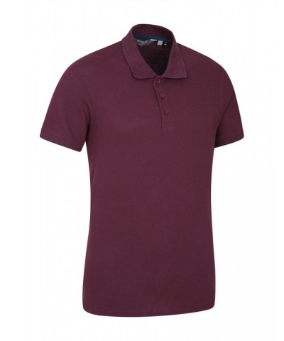 Whitby Mens Polo Burgundy $11.95 Tops