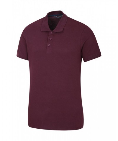 Whitby Mens Polo Burgundy $11.95 Tops