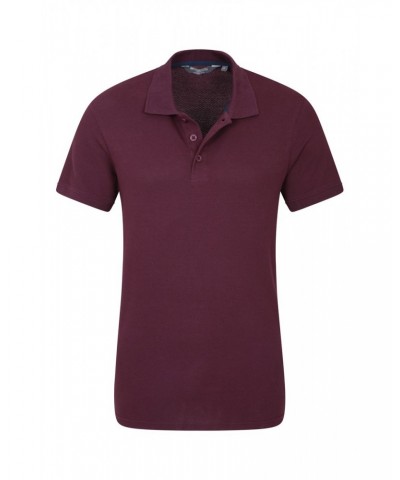 Whitby Mens Polo Burgundy $11.95 Tops