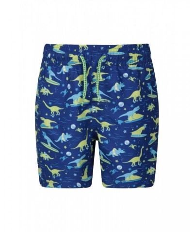 Patterned Kids Boardshorts Cobalt $9.51 Pants