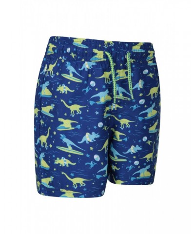 Patterned Kids Boardshorts Cobalt $9.51 Pants