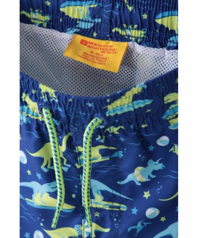 Patterned Kids Boardshorts Cobalt $9.51 Pants