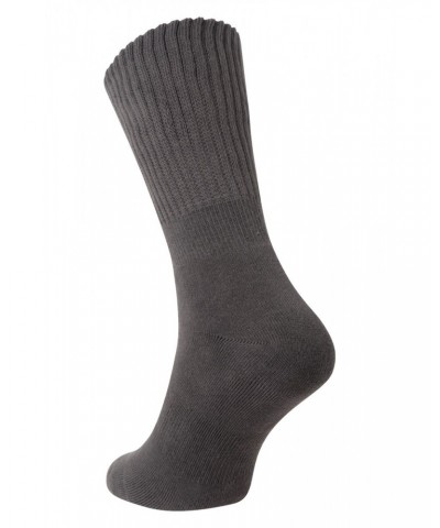 Double Layer Anti-Chafe Mid-Calf Hiking Socks Charcoal $12.18 Accessories