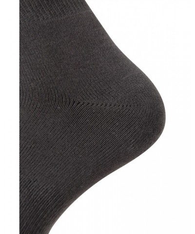 Double Layer Anti-Chafe Mid-Calf Hiking Socks Charcoal $12.18 Accessories