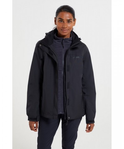 Storm Womens Waterproof 3 in 1 Jacket Black $49.50 Jackets