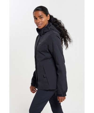 Storm Womens Waterproof 3 in 1 Jacket Black $49.50 Jackets