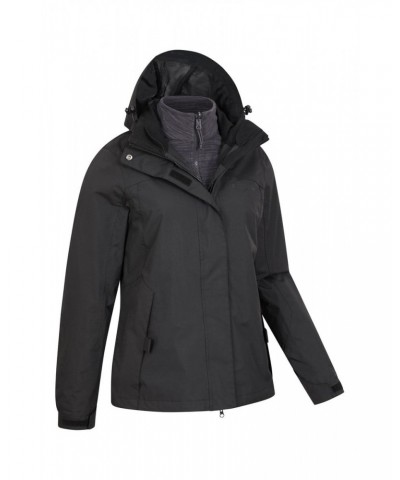 Storm Womens Waterproof 3 in 1 Jacket Black $49.50 Jackets