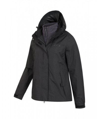 Storm Womens Waterproof 3 in 1 Jacket Black $49.50 Jackets