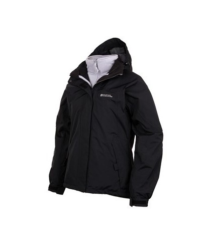 Storm Womens Waterproof 3 in 1 Jacket Black $49.50 Jackets