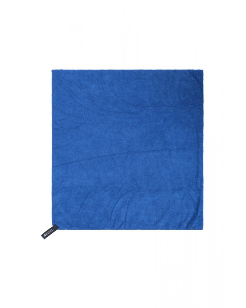 Micro Towelling Travel Towel - Large - 130 x 70cm Cobalt $10.79 Travel Accessories