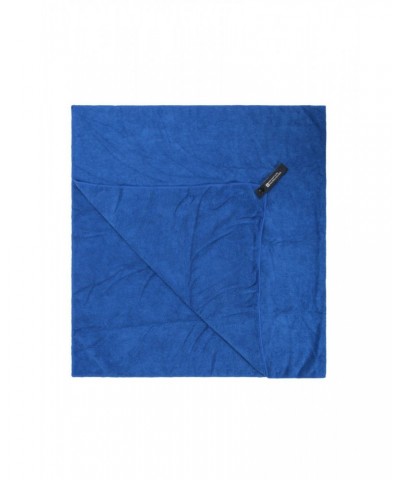 Micro Towelling Travel Towel - Large - 130 x 70cm Cobalt $10.79 Travel Accessories