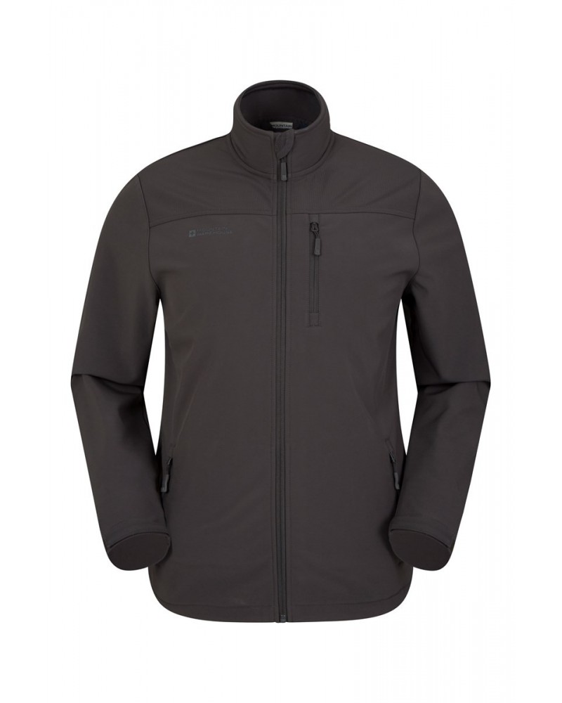 Grasmere Mens Showerproof Softshell Dark Grey $25.85 Jackets