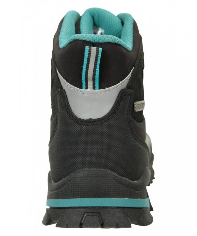 Softshell Kids Waterproof Hiking Boots Teal $27.30 Footwear