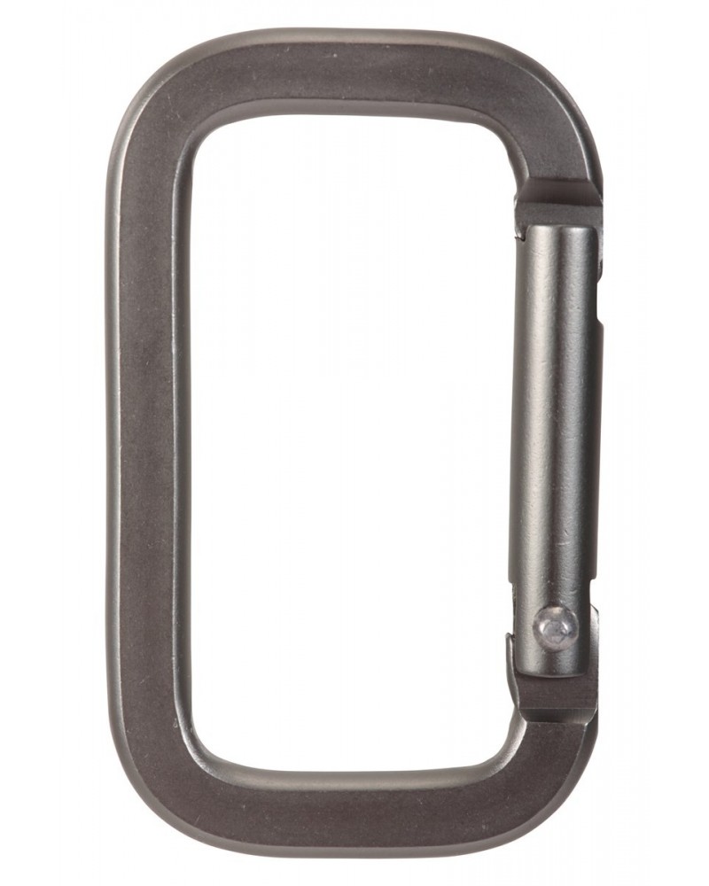 Rectangle Karabiner Silver $6.47 Travel Accessories