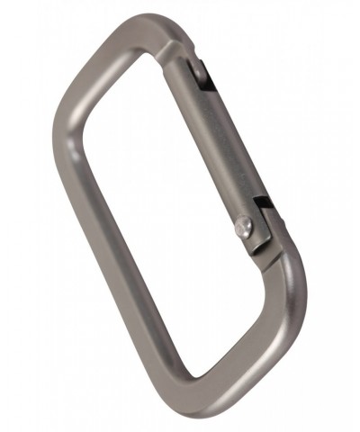 Rectangle Karabiner Silver $6.47 Travel Accessories