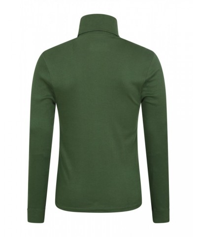 Meribel Mens Cotton Thermal Top Dark Khaki $13.79 Thermals