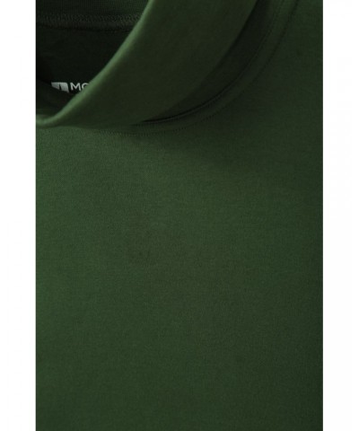 Meribel Mens Cotton Thermal Top Dark Khaki $13.79 Thermals