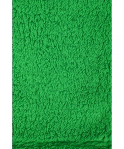 Kids Sherpa Fleece Neck Gaiter Green $11.79 Ski