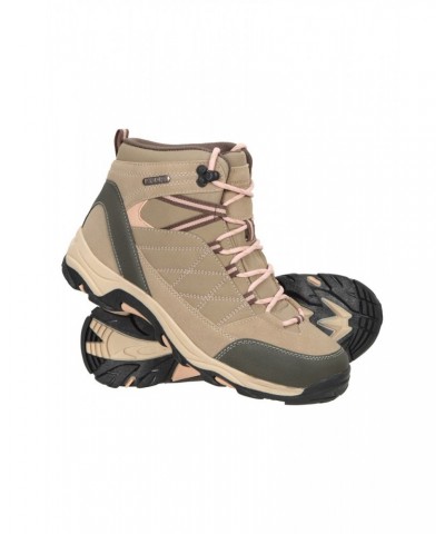 Rapid Womens Waterproof Boots Beige $19.27 Footwear