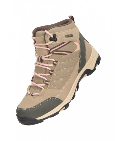 Rapid Womens Waterproof Boots Beige $19.27 Footwear