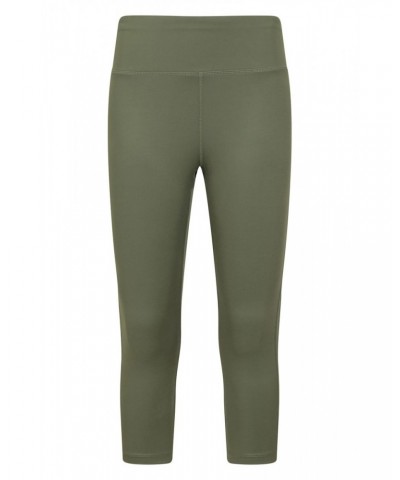 Blackout Womens Training Crops Dark Khaki $15.11 Active