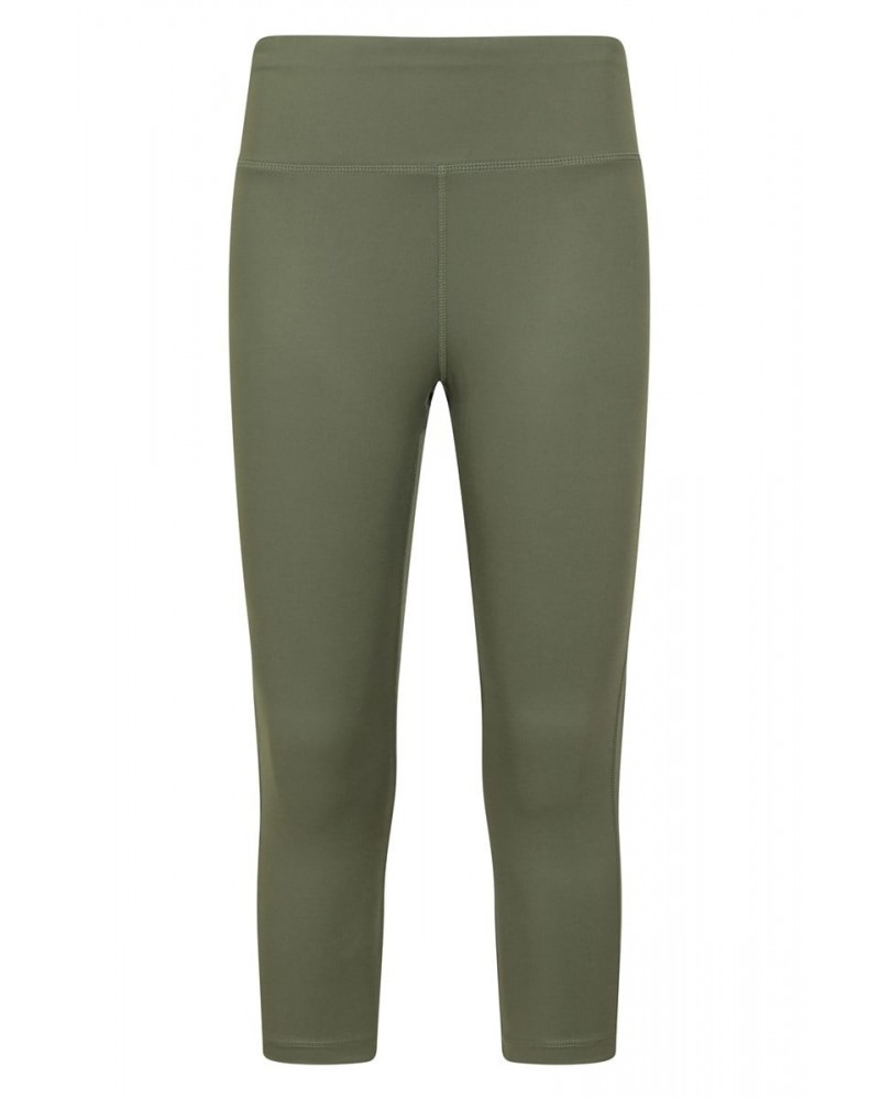 Blackout Womens Training Crops Dark Khaki $15.11 Active