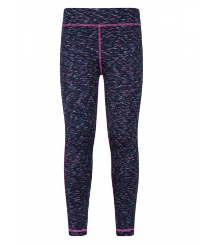 Kayleigh Kids Space Dye Leggings Indigo $11.87 Active