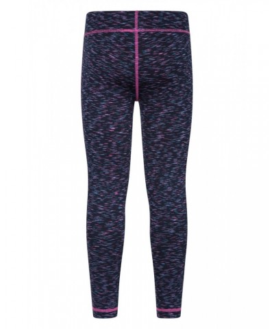 Kayleigh Kids Space Dye Leggings Indigo $11.87 Active