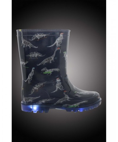 Splash Junior Flashing Lights Rain Boots Lime $13.99 Footwear