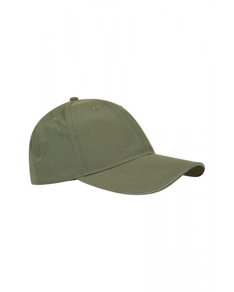 Mens Reflective Brim Cap Khaki $9.68 Active