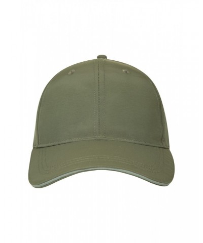 Mens Reflective Brim Cap Khaki $9.68 Active