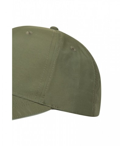 Mens Reflective Brim Cap Khaki $9.68 Active