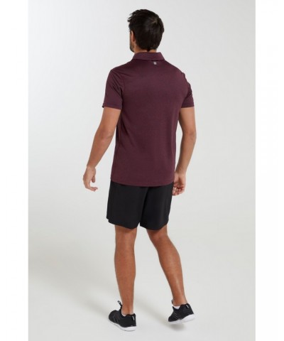 Deuce IsoCool Mens Polo Dusky Wine $14.85 Tops