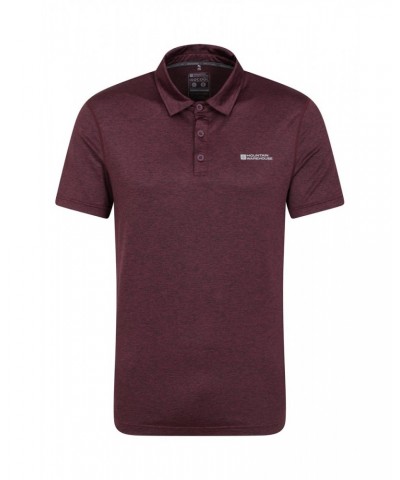 Deuce IsoCool Mens Polo Dusky Wine $14.85 Tops