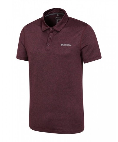 Deuce IsoCool Mens Polo Dusky Wine $14.85 Tops