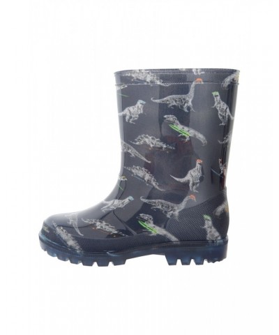 Splash Junior Flashing Lights Rain Boots Lime $13.99 Footwear