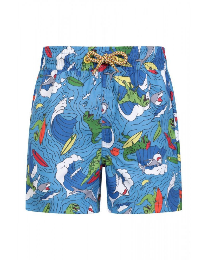 Patterned Kids Boardshorts Dinosaur $9.51 Pants