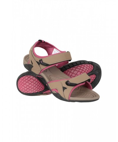 Andros Womens Sandals Brown $17.39 Footwear